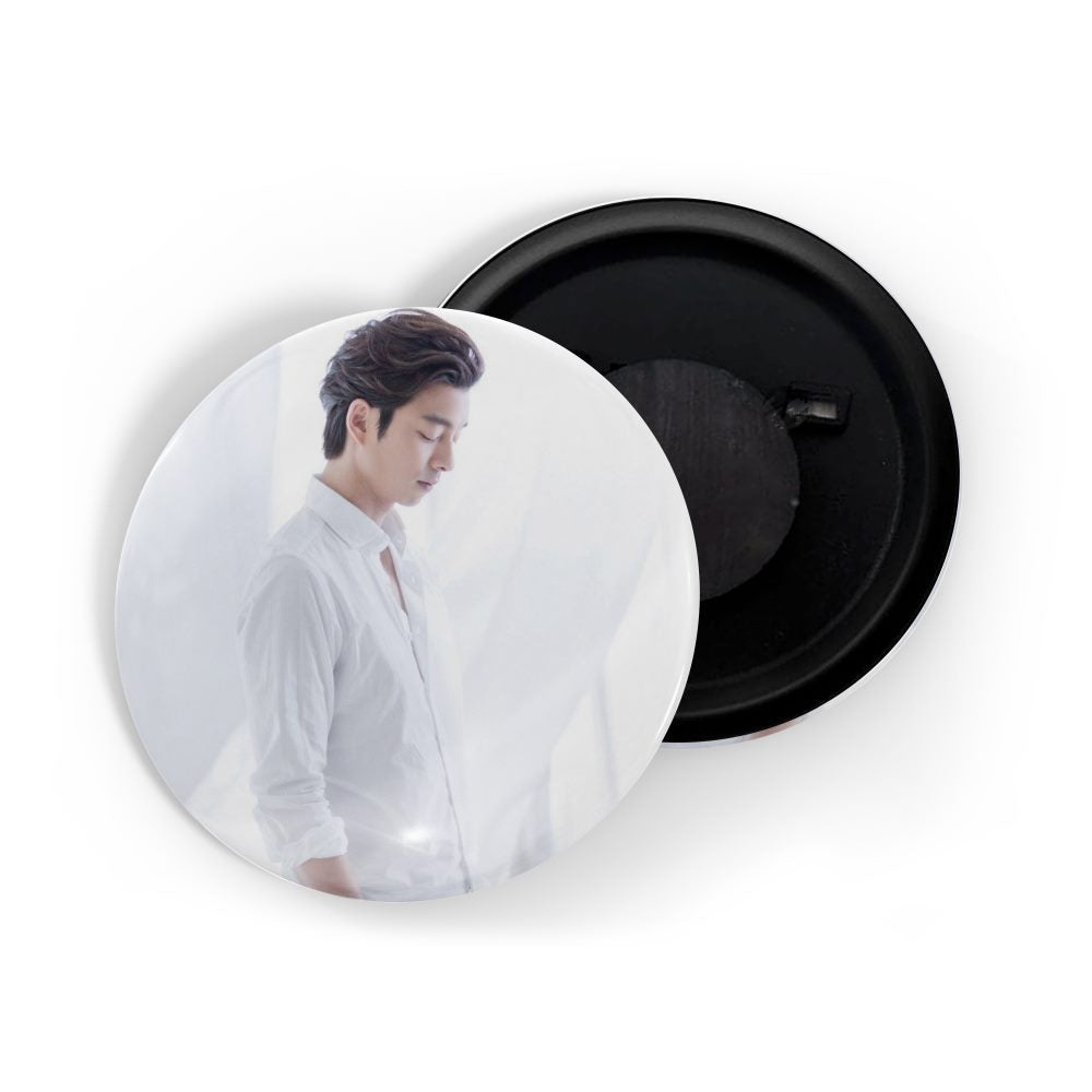 dhcrafts Fridge Magnet K-Drama Korean Actor Multicolour Gong Yoo D9 Glossy Finish Design Pack of 1